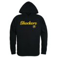 thumbnail image 1 of W Republic 558-158-BLK-01 Men Wichita State Shockers Script Hoodie, Black - Small, 1 of 1