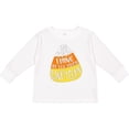thumbnail image 3 of Inktastic Halloween No Such Thing As Too Much Candy Corn Boys or Girls Long Sleeve Toddler T-Shirt, 3 of 5