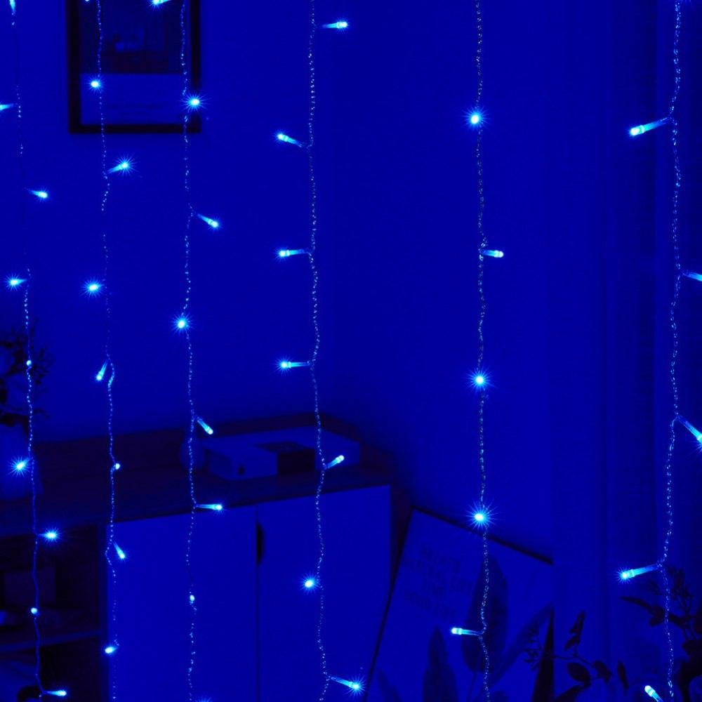 3M x 3M 300 LED Curtain Light Icicle Decoration Lights Window Curtain