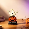 thumbnail image 6 of AOMXGD Halloween Tabletop Standing Ornament, Motif Desktop Shelf Mantel Accent for Halloween Household Interior Party Styling Layout, 6 of 8
