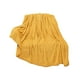 thumbnail image 2 of Manta Suave y Cálida Color Amarillo Navideño para Siesta | Ideal para Sofá Cama, Camping y Festivales | 130 X 100 Cm | 1 Unidad | Poliéster | 300 G, 2 of 7