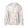 thumbnail image 2 of Lsque Happy Easter UPF 50+ Lightweight Sun Protection Men's Women's Long Sleeve Shirt, Hoodie Performance -3X-Large, 2 of 9