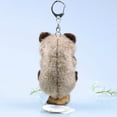 thumbnail image 3 of Cute Stuffed Animal Raccoon Plush Animal Keychain, Fashion Accessory Backpack Clips, Kindergarten Gift, Handbag Pendant, 3 of 6