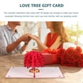 thumbnail image 3 of Milisten 1Pc Valentine's Day Cards -Up Greeting Card White Paper Romantic Blessing Message, 3 of 4