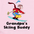 thumbnail image 2 of CafePress - Grandpas Skiing Buddy Body Suit - Long Sleeve Cotton Baby Bodysuit, 2 of 4