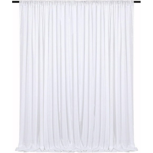 White Sequin Backdrop 4ftx8ft Sequin Curtains Wedding Sequin Photography Backdrop Birthday Party Sequin Backdrop
