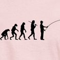thumbnail image 3 of CafePress - The Evolution Of The Fisherman Women's Light T Shi - Women's Classic T-Shirt, 3 of 4