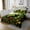 Green Black Orange, variant on Erosebridal Dog Corgi Quilt Sets for Queen Size Bed,Spring Garden Bed Set,Floral Bedroom Decor,Lightweight,3pcs