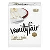 Product of Vanity Fair 3-Ply Impressions Napkins, White Color, 240 Ct.