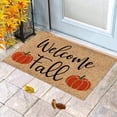 thumbnail image 4 of BJUTIR 1 Pcs Autumn Welcome Door Mat Pumpkin Floor Mat Fall Seasonal Thanksgiving Indoor Outdoor Entrance Mat Fall Decor Mat Floor Mat, 4 of 5
