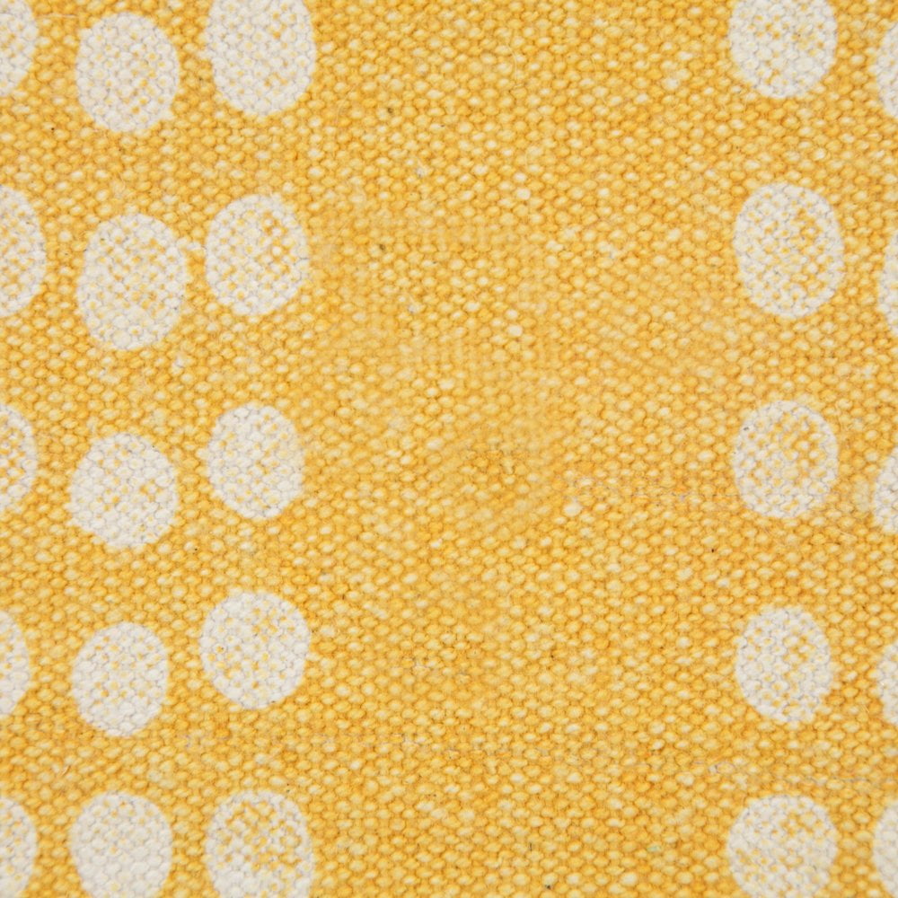 Lr Home Khloe Set of 2 Yellow 20" x 20" Dotted Stripe Cotton Adult Decorative Throw Pillow Set