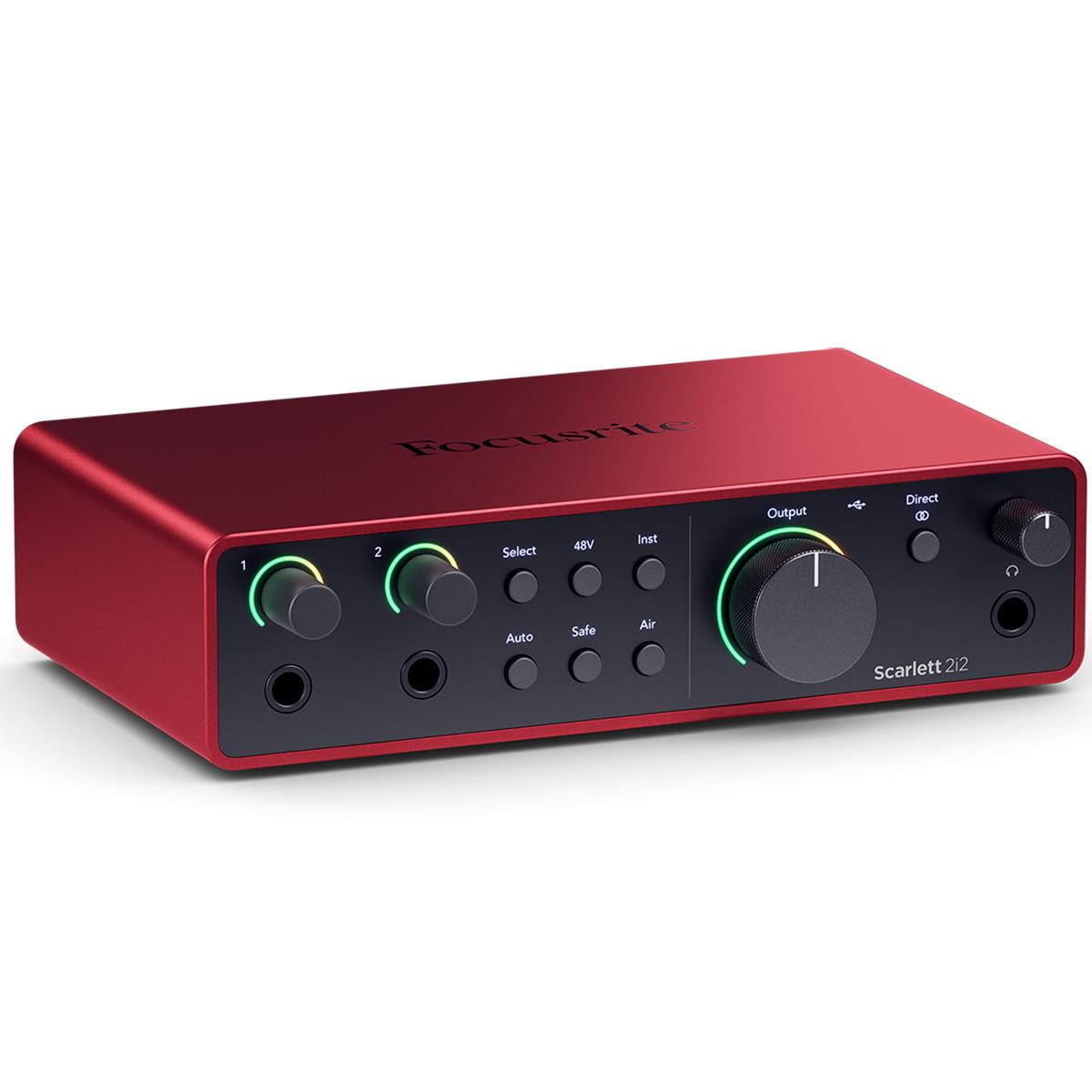 Focusrite Scarlett 2i2 4th Gen USB Audio Interface with Mic, XLR