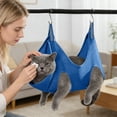 thumbnail image 6 of Dog Grooming Hammock Harness, Breathable Hanging Restraint for Pet Nail Trimming, Bathing & Ear Care, Helper for Cats, Puppies, Chihuahua, Poodle & Small Pets, 6 of 6