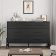 thumbnail image 6 of EastVita 7 Dresser for Bedroom Freestanding 52 in Wide Drawer Dresser with Storage Wooden Closet Storage Chest for Living Room Bedroom Entryway Black, 6 of 7