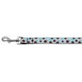 thumbnail image 2 of Pet Dog  Cat Nylon Collar or Leash 3/8" wide, "Confetti Dots", 2 of 2
