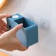 thumbnail image 5 of Cateissary Dispensador de de 2 en 1 para el hogar, sin perforaciones, soporte para cepillo de dientes, exprimidor multifuncional, suministros Juegos de accesorios de baño Azul claro Cateissary HA067325-04B, 5 of 6
