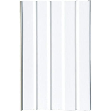 Mobile Home Skirting Vinyl Underpinning Panel White 16" W x 52" L (8 Pack)
