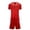 Red, variant on Jersey Kit for Kids Youth Boys Campus Sports Games Performance Matches Training Uniforms Outfits Fans Gift Shirt and Shorts Sets 2 Piece 4-13 Years