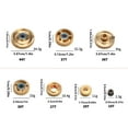 thumbnail image 2 of TAPDRA RC Car Gear Set for TAMIYA 1/14 Tractor Trailer Brass Steel Teeth 7Pcs 150g Net Weight Easy Install Remove, 2 of 4