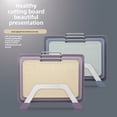 thumbnail image 1 of Premium Thickened PP Plastic Baby Food Prep Set: Multi-Functional Separated Cutting Boards with Fruit & Sections, Child-Safe Design, Easy-to-Clean, Stylish Grey-Blue Combination with Plastic Base, 1 of 5