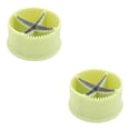 thumbnail image 1 of Wosthever Abridor de castañas de plástico inoxidable, desgranador abierto de nueces, galleta de castañas portátil de mano verde 2piezas Wosthever CBP028457, 1 of 6