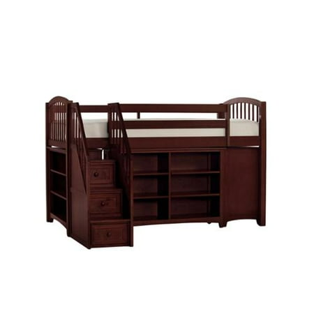 All Categories School House Junior Cherry Loft Bed With Storage