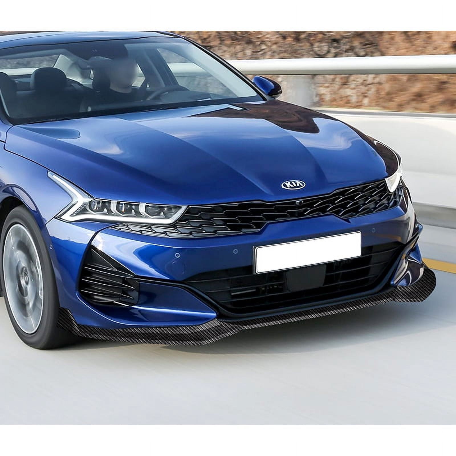 Stay Tuned Performance For 2021-2024 Kia K5 GT-Line Carbon Painted Front Bumper Spoiler Lip STP-Style