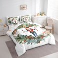 thumbnail image 3 of Manfei Xmas Nutcracker 7-Piece Twin Bedding Sets for Teens Boys Girls,Merry Christmas Bedding Comforter Set,Happy New Year Breathable Sheet Sets,Breathable Home Decor,Reversible, 3 of 8