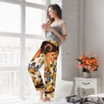thumbnail image 5 of Salouo Fall Farmhouse Pumpkins Print Women's Pajama Pants Casual Loose Sweatpants PJs Flowy Pants Drawstring Palazzo for Women Wide Leg Pants Lounge Pajama -X-Large, 5 of 8