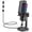 Black （desktop）, variant on ZealSound USB Microphone for iPhone iPad Phone PC,RGB Gaming Microphone with Full Metal,Mute,Pop Filter,Gain for Podcasting,Streaming,YouTube,Voice Over