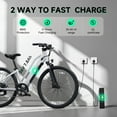 thumbnail image 4 of Electric Bike for Adults, Peak 750W Motor Electric Bicycle, 26" Tire E-Mountain Bike, 7.8Ah Battery UL2849, App Control, 4 of 13