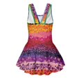 thumbnail image 5 of Tutolipy Colorful Print Girls One Piece Bathing Suit with Skirt, Comfort Childrens Swimwear, One-Piece for Beach, Size 3-4 Years, 5 of 8
