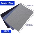 thumbnail image 2 of 3pcs Tri-fold Golf Towel, Microfiber Golf Towel With Clip Golf Towels With Loop, 2 of 5