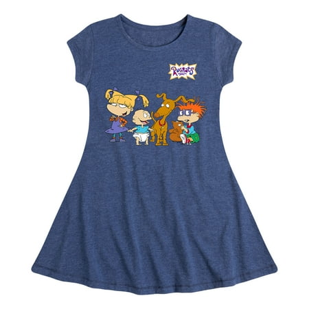 

Rugrats - Hangout - Toddler And Youth Girls Fit And Flare Dress