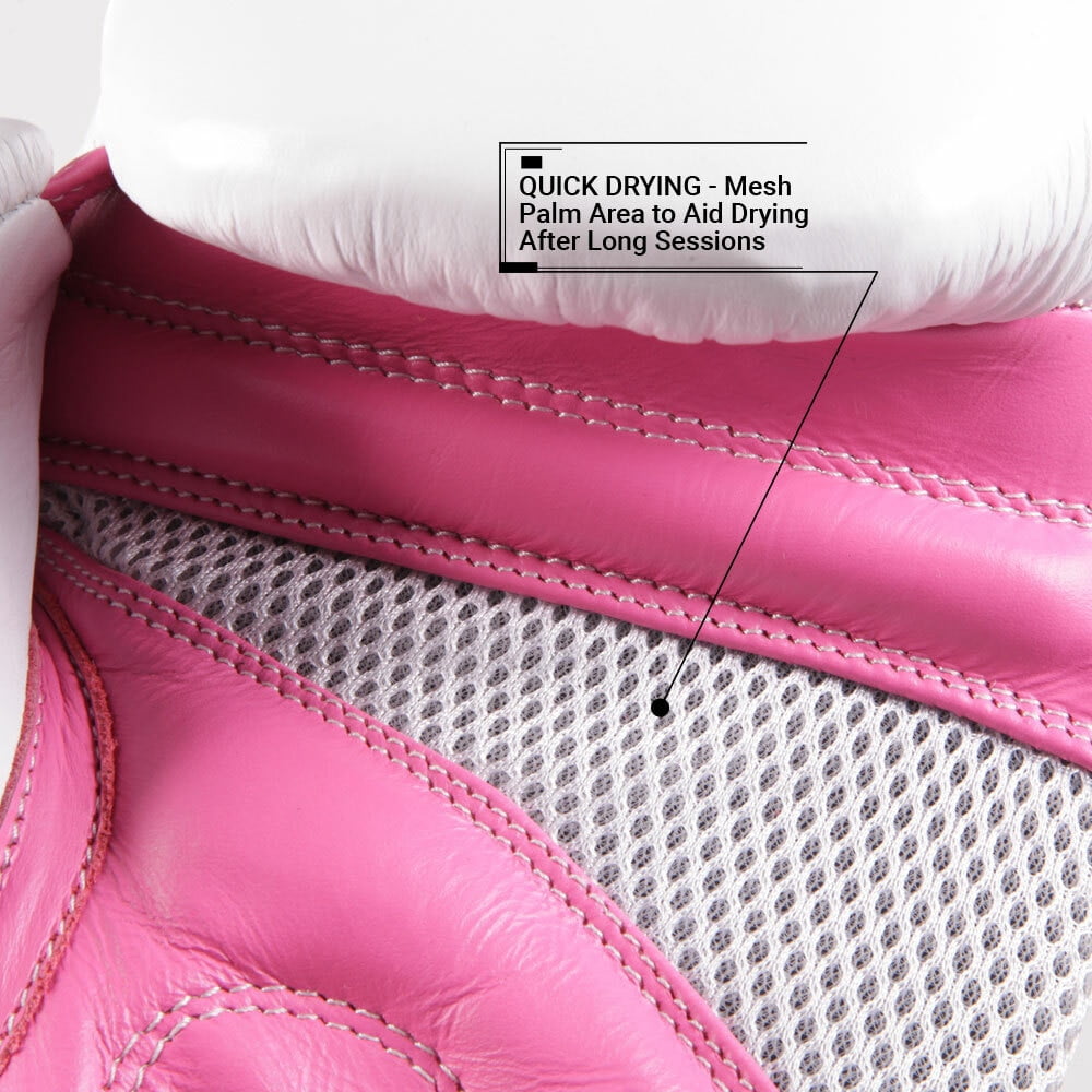 S5 All Rounder Boxing Glove - White/Pink