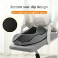 Ergonomic Memory Foam Donut Seat Cushion Comfort Pillow for Office