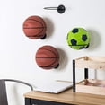 thumbnail image 1 of WEUVEB metal storage stand for basketball Basketball Display Shelf Iron Rectangular for Slat Wall Panels 1Set, 1 of 8