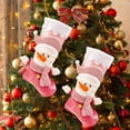 thumbnail image 5 of Qocolhg Christmas Decorations Indoor Outdoor, Christmas Decoration Christmas Socks Christmas Tree Hanging Socks Candy Bags Knitted Gift Bags, on Sale Clearance!, 5 of 6