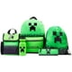thumbnail image 1 of Juego de mochilas Minecraft de 5 piezas con bolsa de almuerzo y botella de agua para niños, 1 of 6