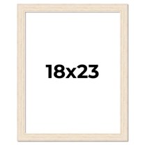 18x23 Frame White Real Wood Picture Frame Width 1.5 inches | Interior Frame Depth 0.5 inches | Barn
