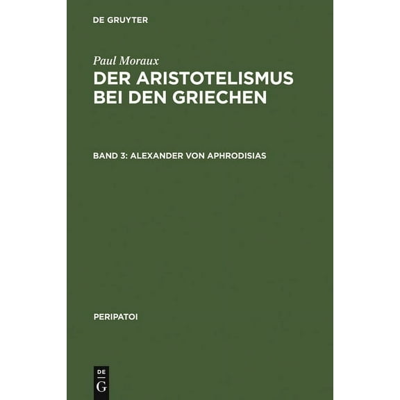 Peripatoi Alexander von Aphrodisias, Book 7, (Hardcover)