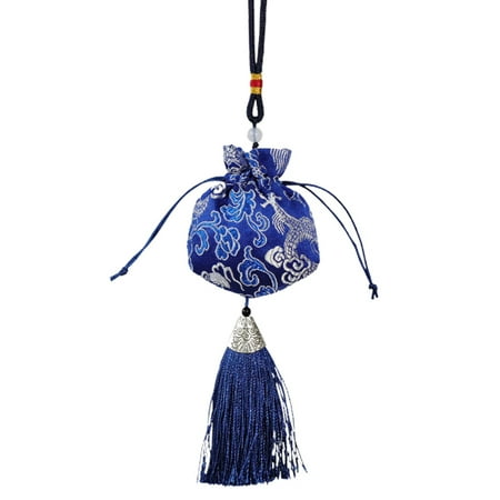 

Sunnymall Fragrant Delicate Sachet Hanging Decor Cloth Elegant Embroidery Sachet Hanging Widget for Car Inner