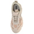 thumbnail image 5 of Berness Women Chunky Platform Sneakers Rhinestone Bling Fashion Trainers Lace Up Casual Athletic Shoes CHARLEE Beige Nude 7, 5 of 6