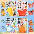 thumbnail image 4 of Láminas adhesivas JOYIN, 36 unidades, animales marinos, 23 x 15 cm, divertidas, 4 of 8