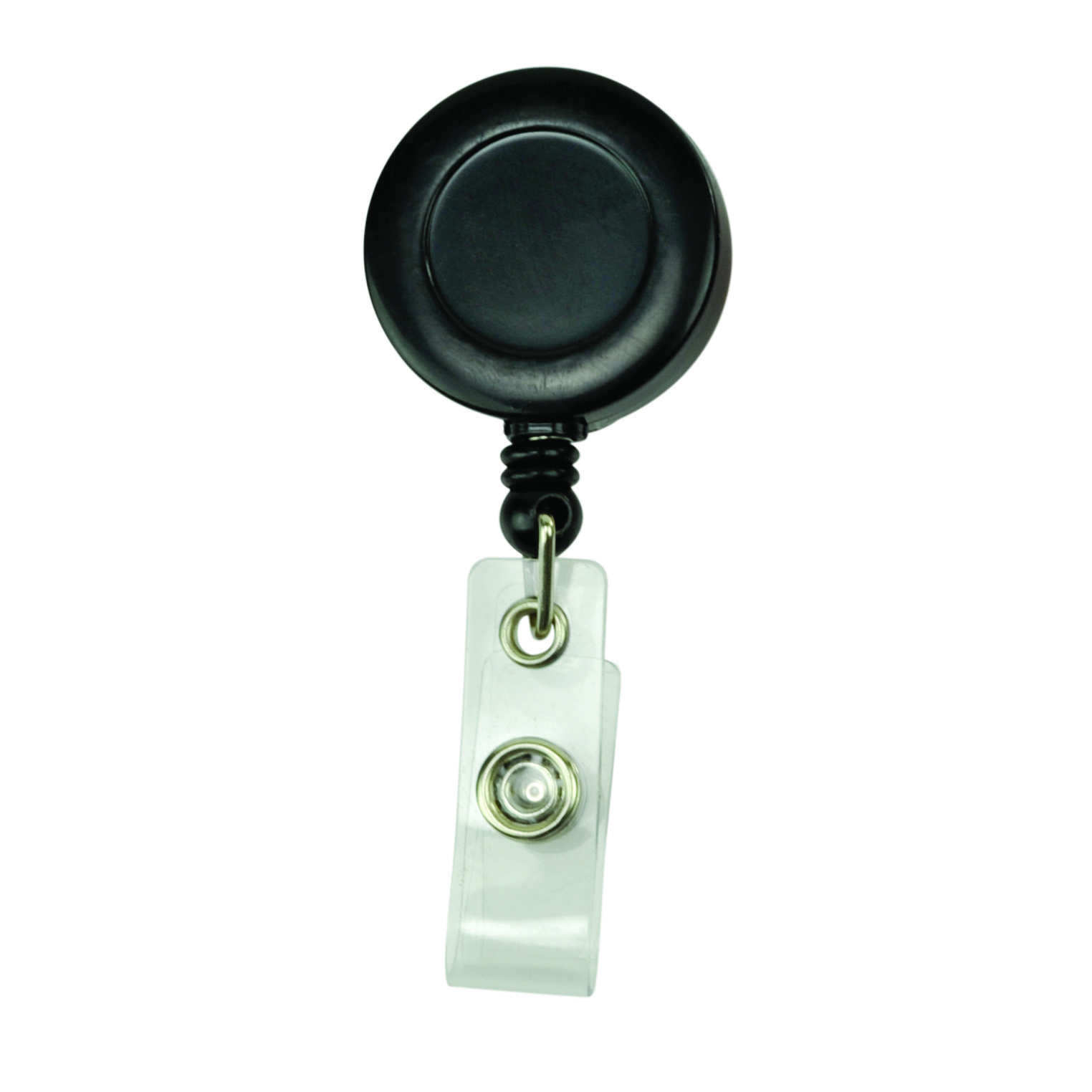 Black Retractable Badge Holder