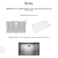 thumbnail image 2 of Rohl Wire Sink Grid For Rss3018 Kitchen Sinks In Stainless Steel With Feet, 2 of 6