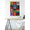 thumbnail image 5 of Marvel Comics Avengers - Minimalist Grid Wall Poster with Magnetic Frame, 22.375" x 34", 5 of 5