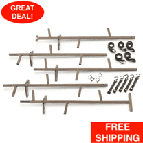 Climbing Sticks Tree Step Blind Tree Stand Outdoor 20 foot Steel Hunting Ladder