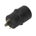 thumbnail image 1 of Adaptador de corriente para RV, adaptador de enchufe para RV, conector de alimentación de PVC para RV, adaptador macho a hembra para RV, instalación sencilla, 1 of 12