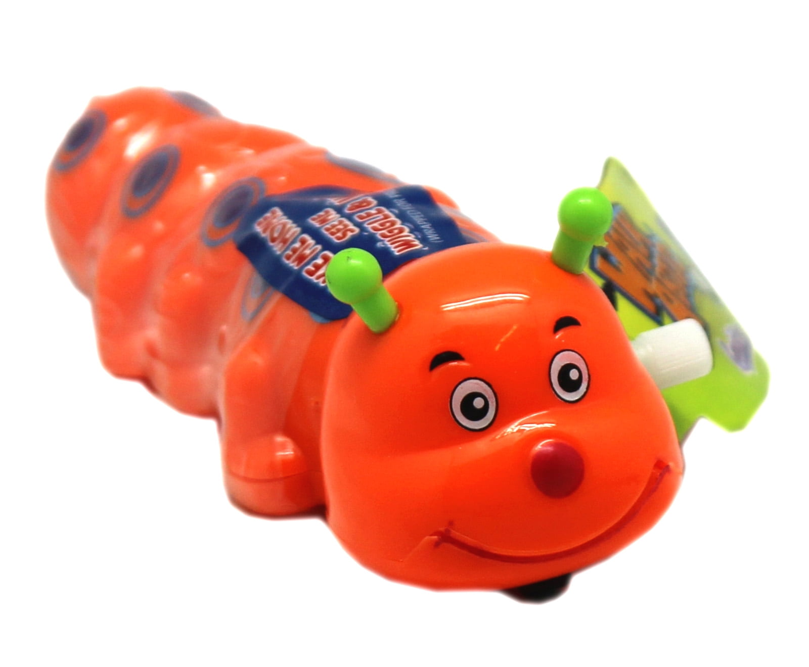 Walk Abouts Lilb Orange Caterpillar Windup Moving Toy